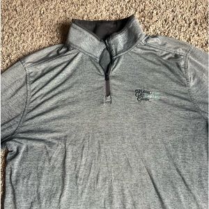 Under Armour Golf Pullover Q-Zip Shirt Keller Golf Club St Paul Minnesota M